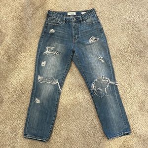 Pacsun distressed mom jeans size 24